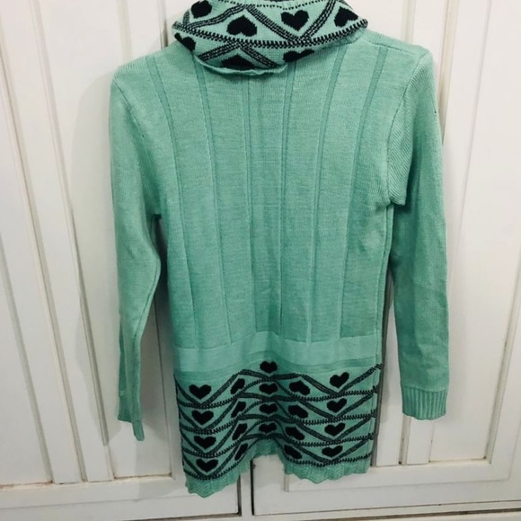 Green sweater dress - Picture 2 of 8